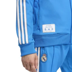 Tracksuits*adidas Mens Real Madrid Tracksuit Top in Blue