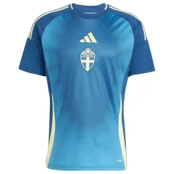 Football And Rugby Clothing*adidas Mens Sweden Away Football Shirt 2025 in Blue
