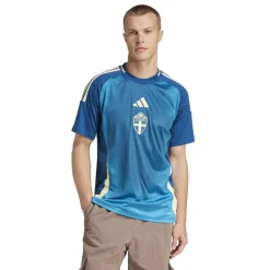 Football And Rugby Clothing*adidas Mens Sweden Away Football Shirt 2025 in Blue