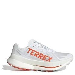 Fitness And Gym Footwear|Running Shoes*adidas Mens Terrex Agravic Speed Ultra Trail Running Shoes in White