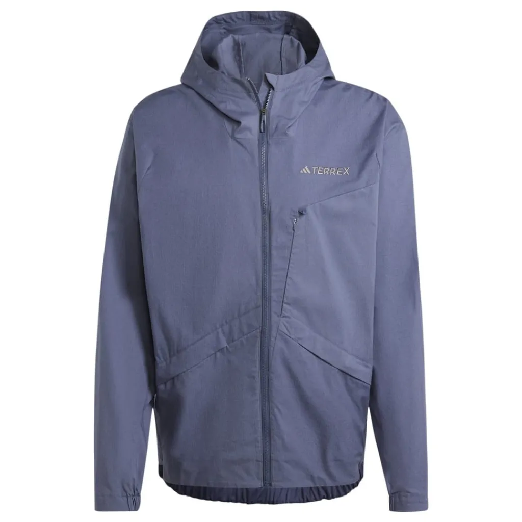 Coats And Jackets*adidas Mens Terrex Xploric Wind Jacket in Blue