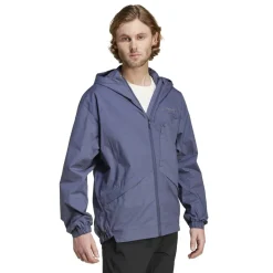 Coats And Jackets*adidas Mens Terrex Xploric Wind Jacket in Blue