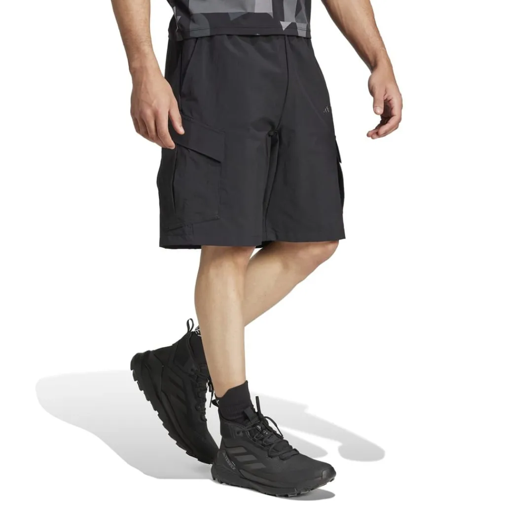 Shorts*adidas Mens Terrex Xploric Cargo Shorts in Black