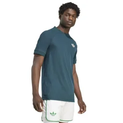 Fitness And Gymwear|Fitness And Gym Tops*adidas Mens Wimbledon Pro T-Shirt in Green