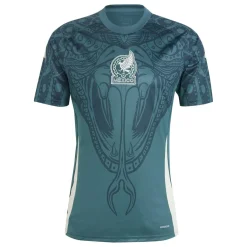 Football And Rugby Clothing*adidas Mexico Pre Match Shirt 2024 Adults in Green