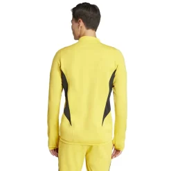 Fitness And Gym Tops*adidas Mock Neck Regular Fit Athletic Top in Gold
