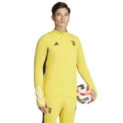Fitness And Gym Tops*adidas Mock Neck Regular Fit Athletic Top in Gold