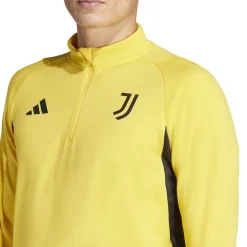 Fitness And Gym Tops*adidas Mock Neck Regular Fit Athletic Top in Gold