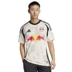 Football And Rugby Clothing*adidas New York Red Bulls Away Shirt 2025 2026 Adults in Beige