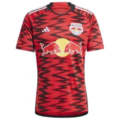 Football And Rugby Clothing*adidas New York Red Bulls Home Shirt 2024 2025 Adults in Red