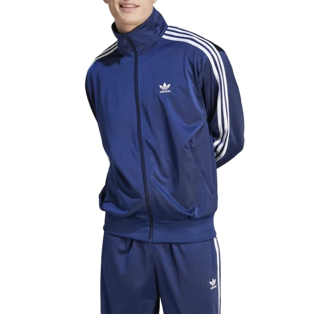 Tracksuits*adidas Originals Adicolor Classics Firebird Track Top in Dark Blue