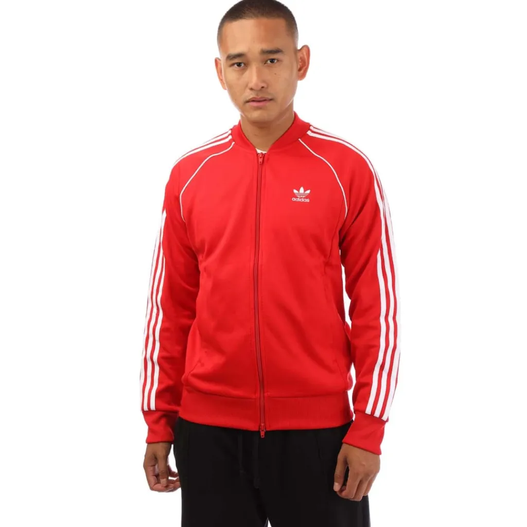 Tracksuits*adidas Originals Adicolor Classics SST Track Jacket in Red