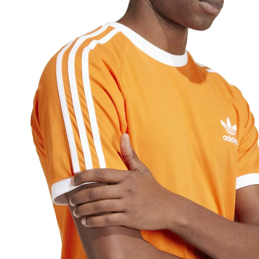 T-Shirts And Vests*adidas Originals Adicolor Classics 3-Stripes T-Shirt in Orange