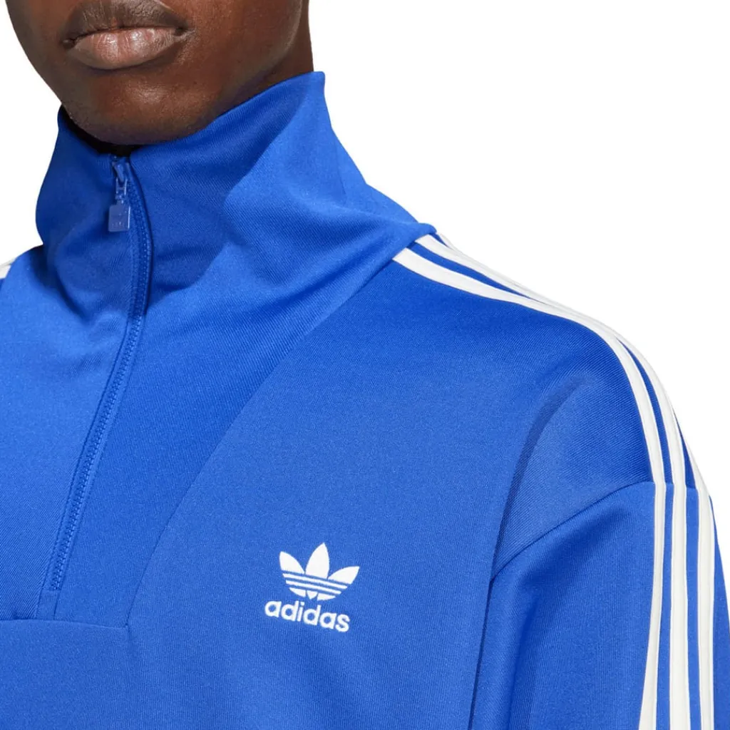 Tracksuits*adidas Originals Adicolor Funnel Neck Track Top in Blue