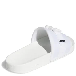 Beach Shoes*adidas Originals Adilette Pouch Sliders in White