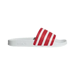 Beach Shoes*adidas Originals Adilette Slide Sandals in Red