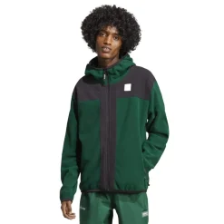 Sweatshirts*adidas Originals Adventure FC Full-Zip Polar Fleece Hoodie in Green