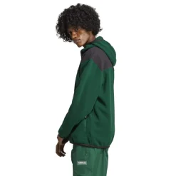 Sweatshirts*adidas Originals Adventure FC Full-Zip Polar Fleece Hoodie in Green