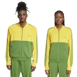 Tracksuits*adidas Originals By Wales Bonner New Knit Track Top in Green