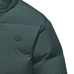 Coats And Jackets*adidas Originals Collared Neck Relaxed Fit Down Jacket in Green