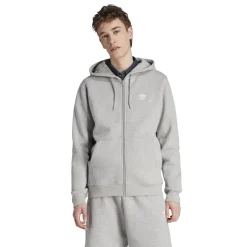 Hoodies*adidas Originals Ess FulL-Zipullover Hoodyy in Grey