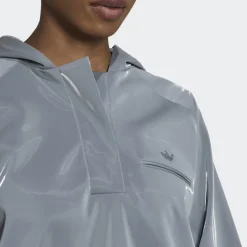 Sweatshirts*adidas Originals Hooded Relaxed Fit Long Sleeve Sweatshirt in Grey