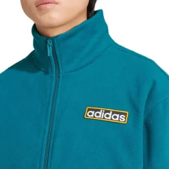 Tracksuits*adidas Originals Polar Fleece Adibreak Track Jacket in Teal