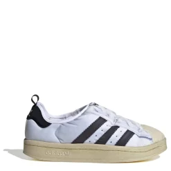 Trainers|Footwear*adidas Originals Puffy Superstar Low Top Sneakers in White