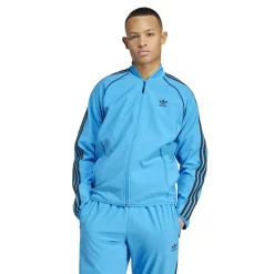 Tracksuits*adidas Originals SST Bonded Track Top in Blue