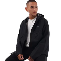 Coats And Jackets*adidas Originals Tech Shell Skateboarding Jacket in Black
