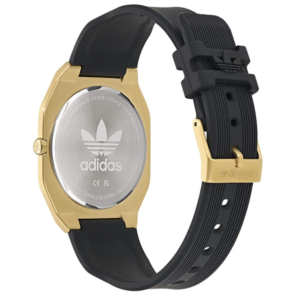 Jewellery-Watches*adidas Originals Tech Thin Watch in Gold