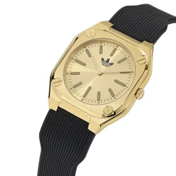 Jewellery-Watches*adidas Originals Tech Thin Watch in Gold