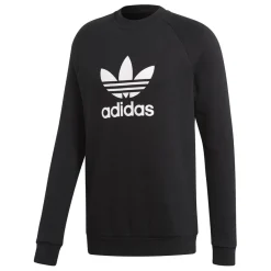 Sweatshirts*adidas Originals Trefoil Sweatshirt in Black