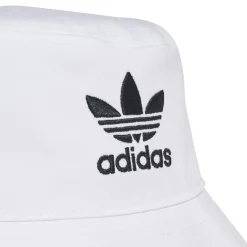 Caps-Hats*adidas Originals Trefoil Bucket Hat in White
