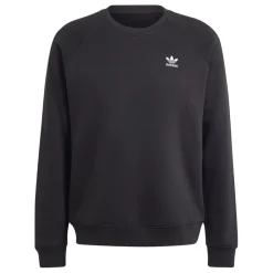 Sweatshirts*adidas Originals Trefoil Essentials Crewneck Sweatshirt in Black