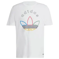 T-Shirts And Vests*adidas Originals Trefoil Graphic T-Shirt in White