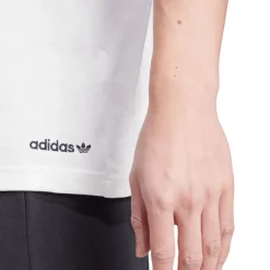 T-Shirts And Vests*adidas Originals Trefoil Graphic T-Shirt in White