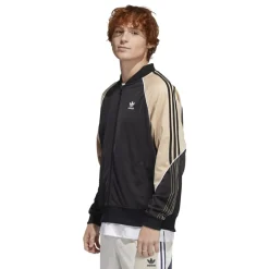 Fitness And Gym Pants*adidas Originals Tricot SST Track Top in Black