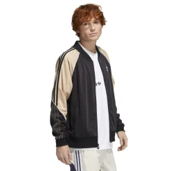 Fitness And Gym Pants*adidas Originals Tricot SST Track Top in Black