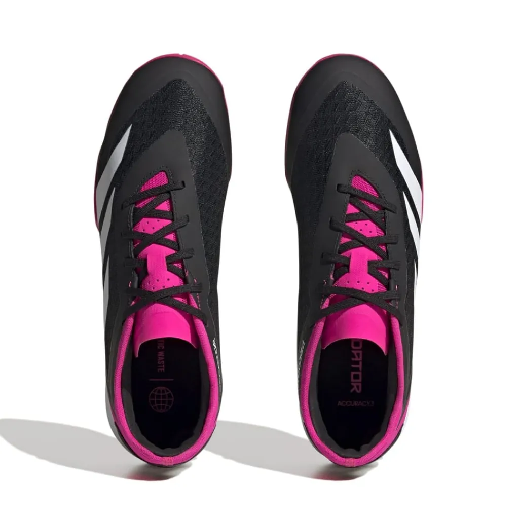 Football Boots|Footwear*adidas Predator Accuracy.3 Low Indoor Football Boots in Black-White