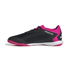 Football Boots|Footwear*adidas Predator Accuracy.3 Low Indoor Football Boots in Black-White