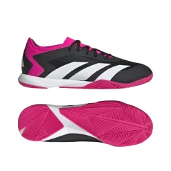 Football Boots|Footwear*adidas Predator Accuracy.3 Low Indoor Football Boots in Black-White