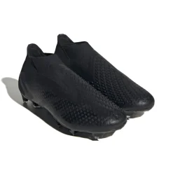 Football Boots*adidas Predator Accuracy+ Firm Ground Football Boots in Black-White