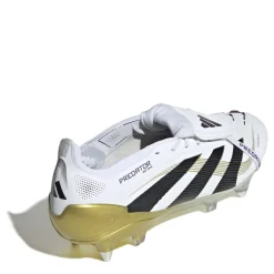 Football Boots*adidas Predator Elite Fold Over Tongue Adults Soft Ground Football Boots in White