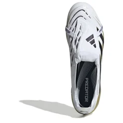 Football Boots*adidas Predator Elite Fold Over Tongue Adults Soft Ground Football Boots in White