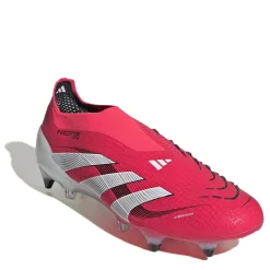 Football Boots*adidas Predator Elite Laceless Soft Ground Football Boots in Red