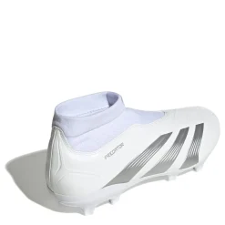 Football Boots*adidas Predator League Laceless FG Football Boots in White