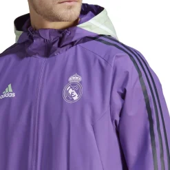 Coats And Jackets*adidas Real Aw Jacket in Purple