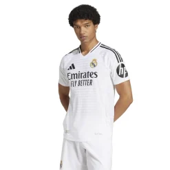 Football And Rugby Clothing*adidas Real Madrid Authentic Home Shirt 2024 2025 Adults in White