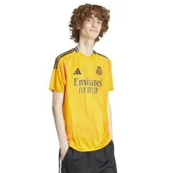Football And Rugby Clothing*adidas Real Madrid Away Shirt 2024 2025 Adults in Orange